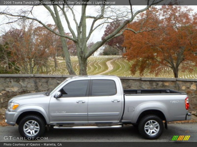 Silver Sky Metallic / Light Charcoal 2006 Toyota Tundra SR5 Double Cab 4x4
