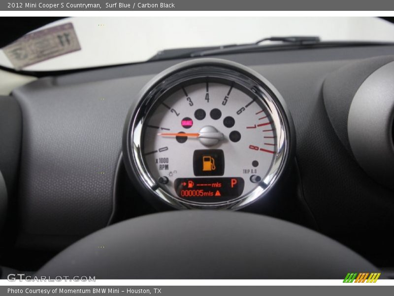 Surf Blue / Carbon Black 2012 Mini Cooper S Countryman