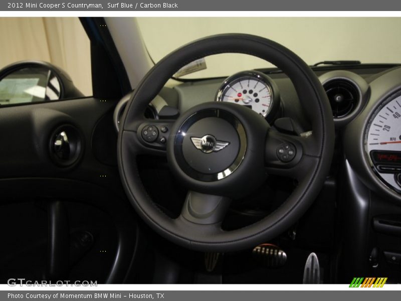 Surf Blue / Carbon Black 2012 Mini Cooper S Countryman