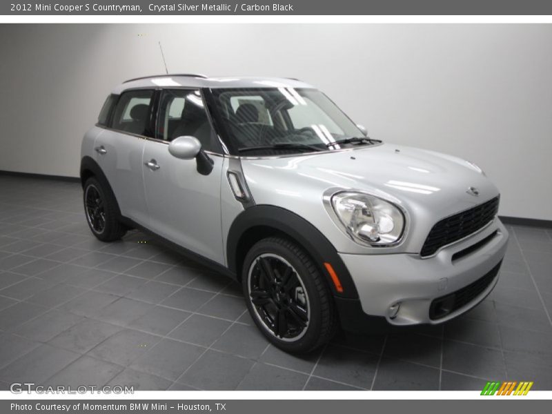 Crystal Silver Metallic / Carbon Black 2012 Mini Cooper S Countryman