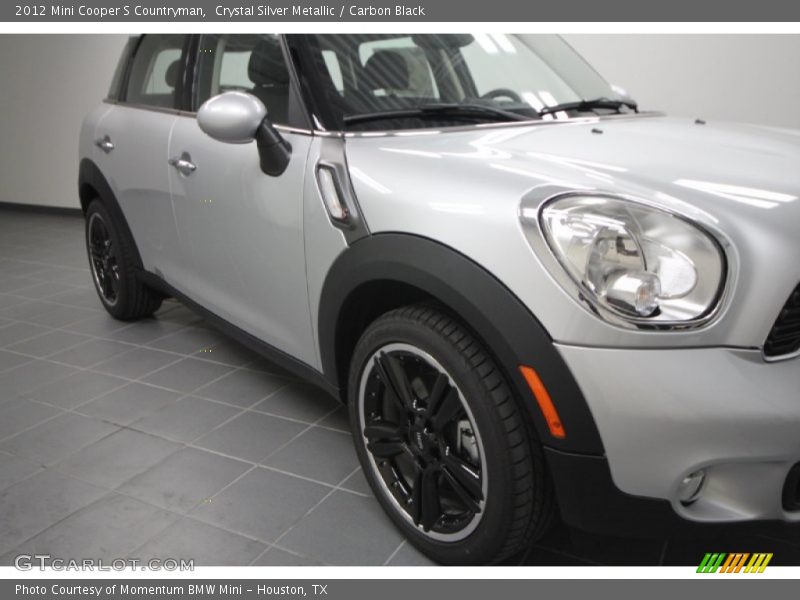 Crystal Silver Metallic / Carbon Black 2012 Mini Cooper S Countryman