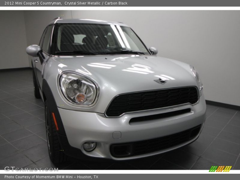 Crystal Silver Metallic / Carbon Black 2012 Mini Cooper S Countryman
