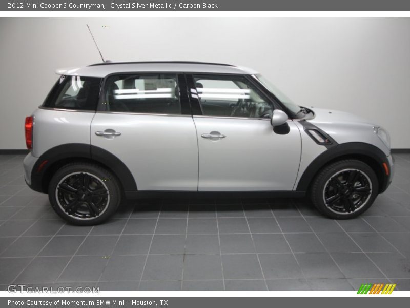 Crystal Silver Metallic / Carbon Black 2012 Mini Cooper S Countryman