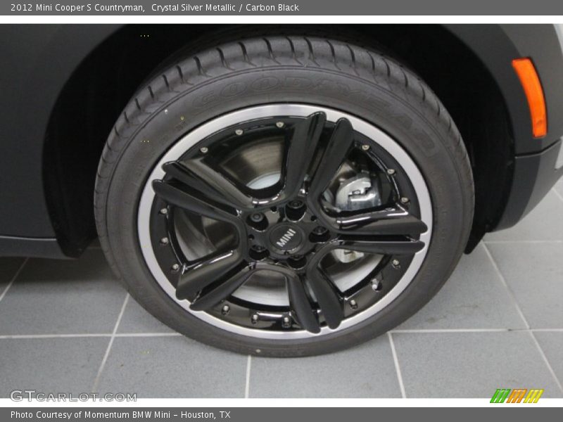 Crystal Silver Metallic / Carbon Black 2012 Mini Cooper S Countryman