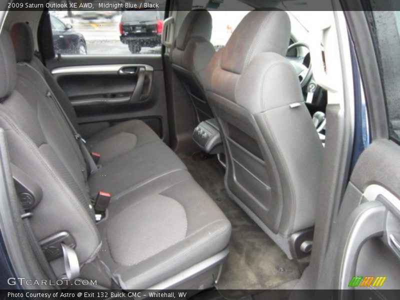 Midnight Blue / Black 2009 Saturn Outlook XE AWD