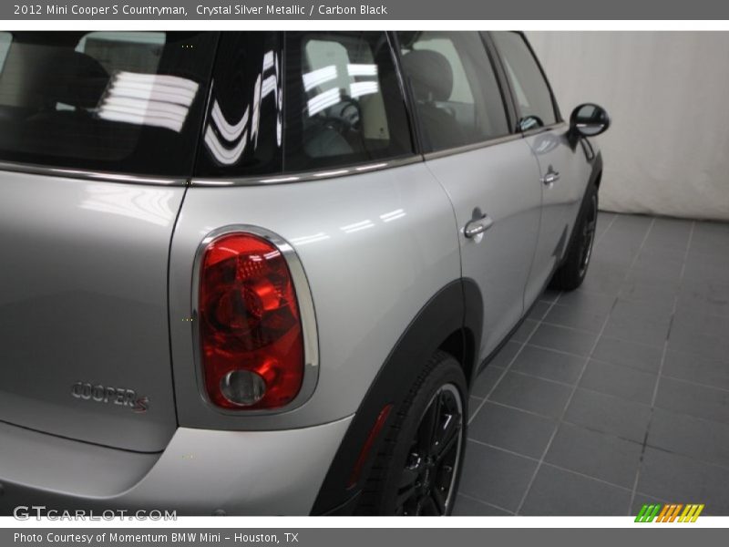 Crystal Silver Metallic / Carbon Black 2012 Mini Cooper S Countryman