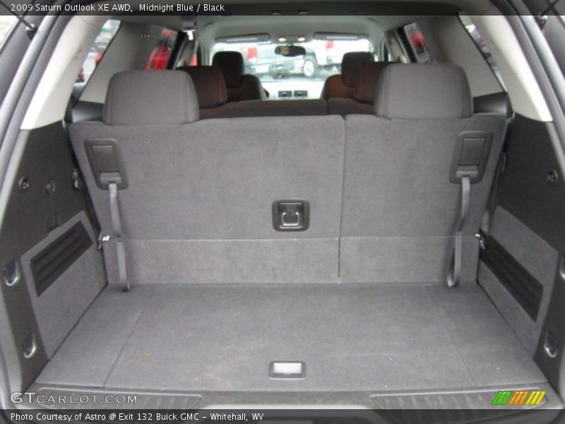 Midnight Blue / Black 2009 Saturn Outlook XE AWD