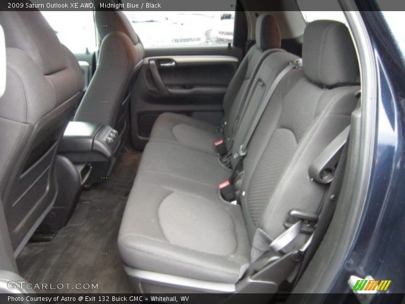 Midnight Blue / Black 2009 Saturn Outlook XE AWD