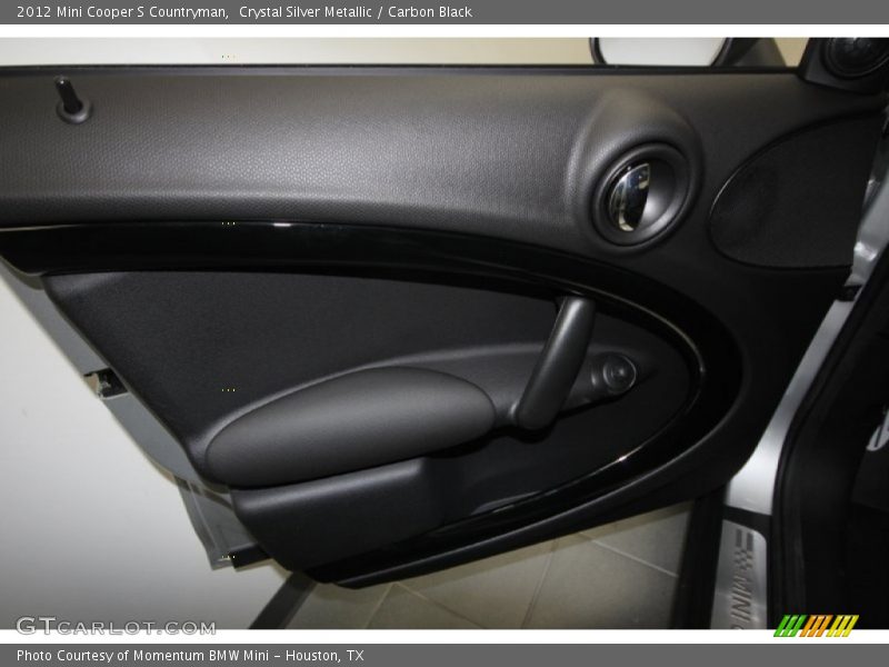 Crystal Silver Metallic / Carbon Black 2012 Mini Cooper S Countryman
