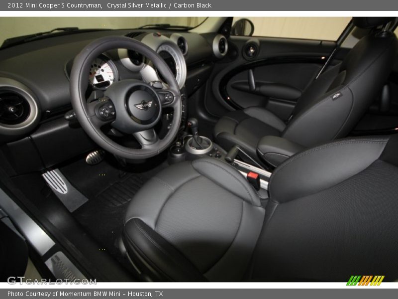 Crystal Silver Metallic / Carbon Black 2012 Mini Cooper S Countryman