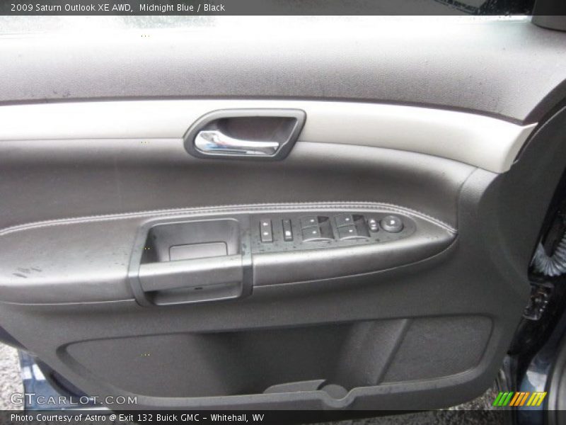 Midnight Blue / Black 2009 Saturn Outlook XE AWD