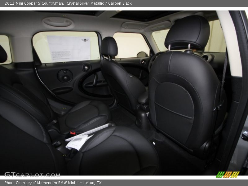 Crystal Silver Metallic / Carbon Black 2012 Mini Cooper S Countryman