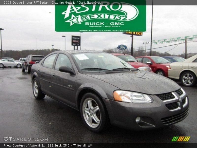 Graphite Metallic / Dark Slate Gray 2005 Dodge Stratus R/T Sedan