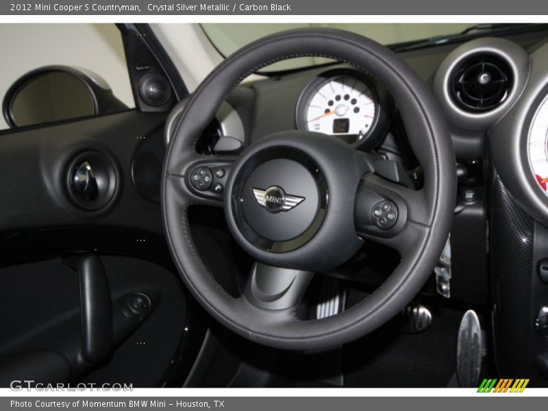 Crystal Silver Metallic / Carbon Black 2012 Mini Cooper S Countryman