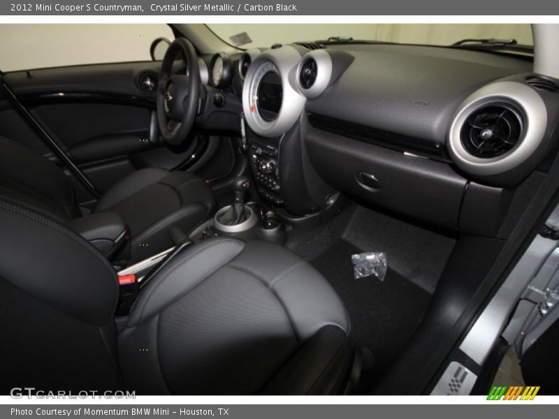 Crystal Silver Metallic / Carbon Black 2012 Mini Cooper S Countryman
