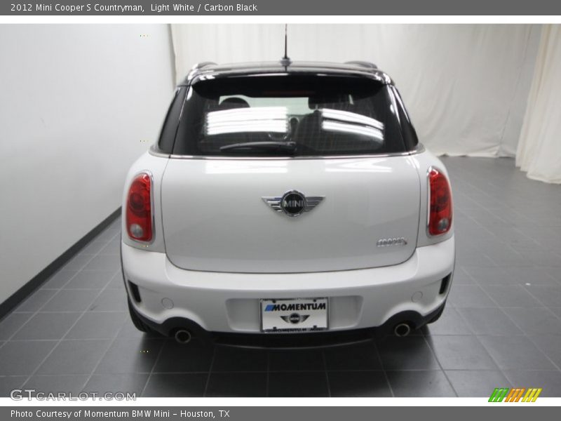 Light White / Carbon Black 2012 Mini Cooper S Countryman