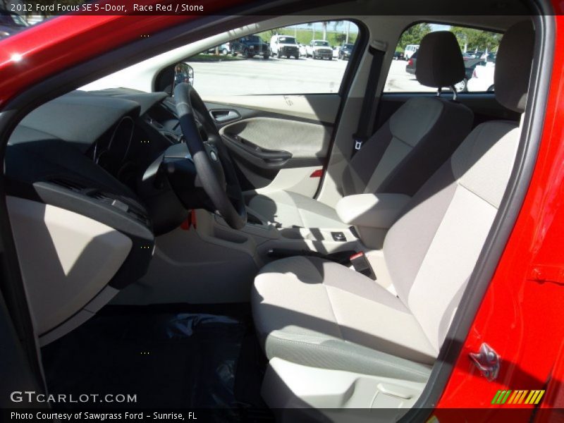 Race Red / Stone 2012 Ford Focus SE 5-Door