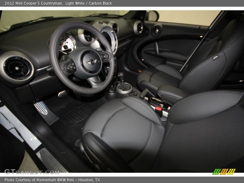 Light White / Carbon Black 2012 Mini Cooper S Countryman