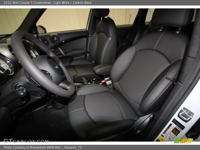 Light White / Carbon Black 2012 Mini Cooper S Countryman