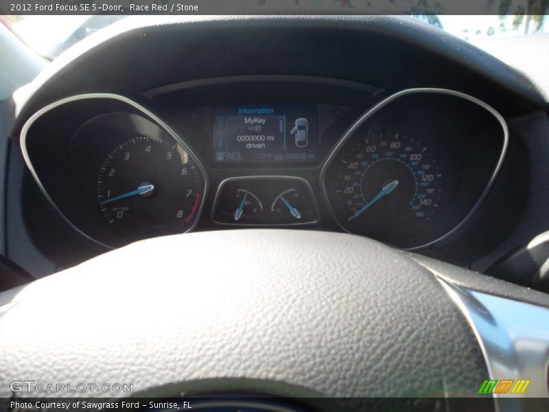 Race Red / Stone 2012 Ford Focus SE 5-Door