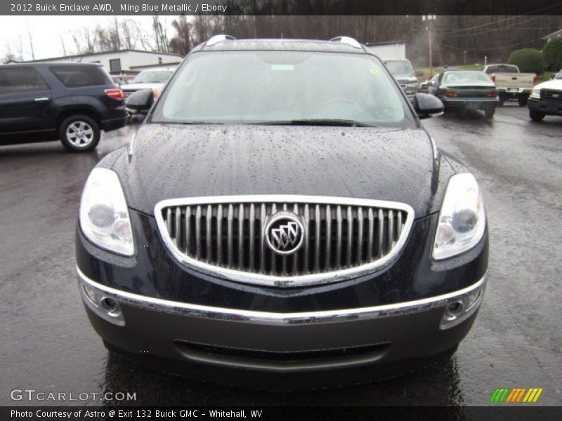 Ming Blue Metallic / Ebony 2012 Buick Enclave AWD