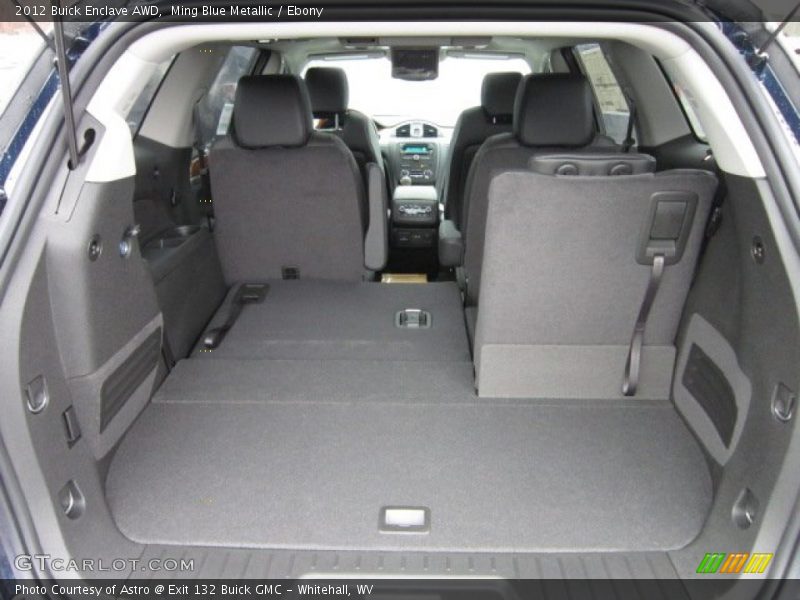 Ming Blue Metallic / Ebony 2012 Buick Enclave AWD