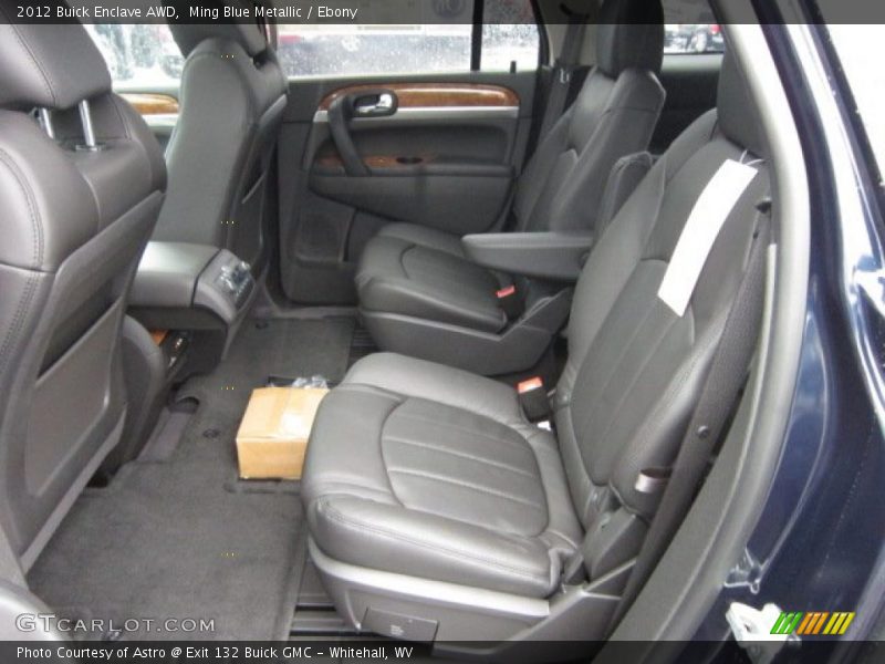 Ming Blue Metallic / Ebony 2012 Buick Enclave AWD