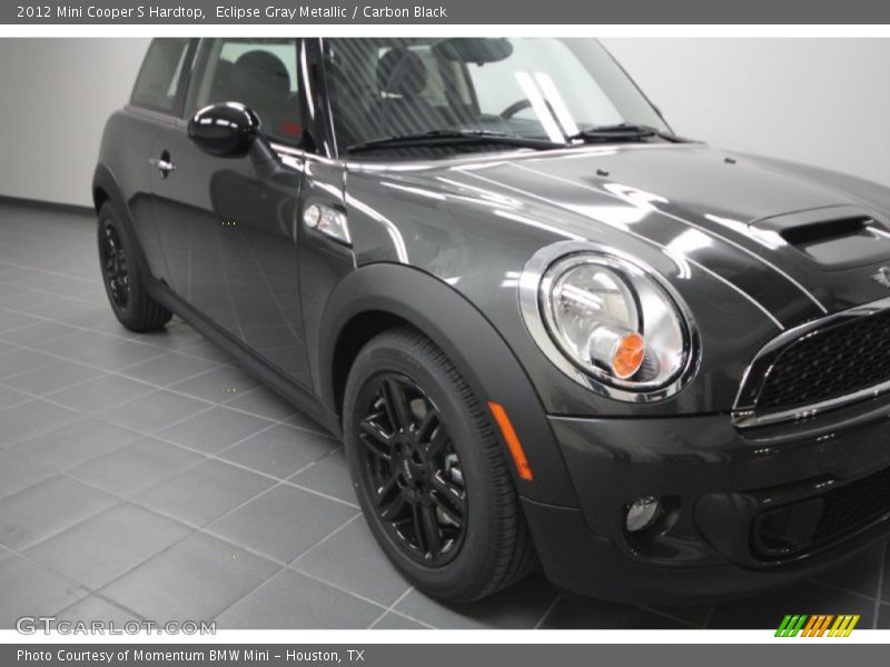 Eclipse Gray Metallic / Carbon Black 2012 Mini Cooper S Hardtop