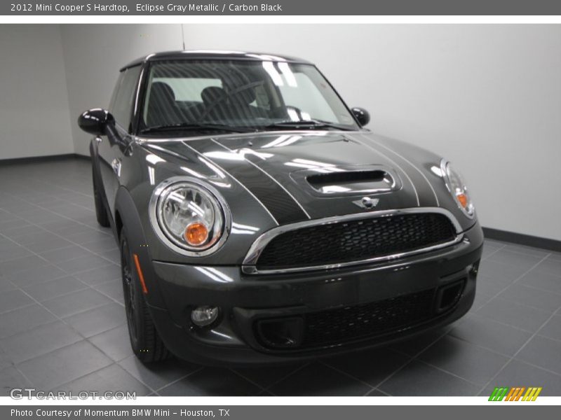 Eclipse Gray Metallic / Carbon Black 2012 Mini Cooper S Hardtop