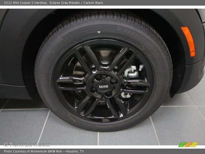Eclipse Gray Metallic / Carbon Black 2012 Mini Cooper S Hardtop