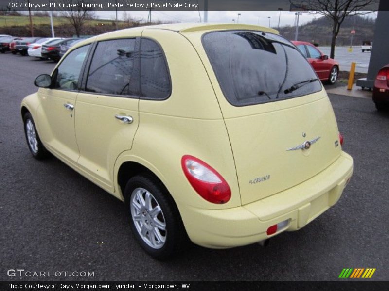 Pastel Yellow / Pastel Slate Gray 2007 Chrysler PT Cruiser Touring