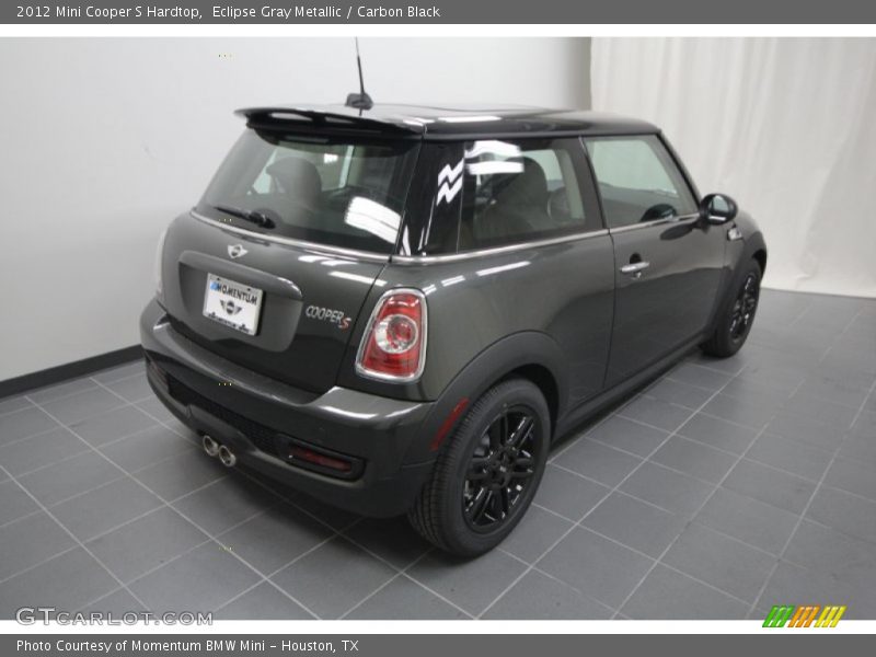 Eclipse Gray Metallic / Carbon Black 2012 Mini Cooper S Hardtop