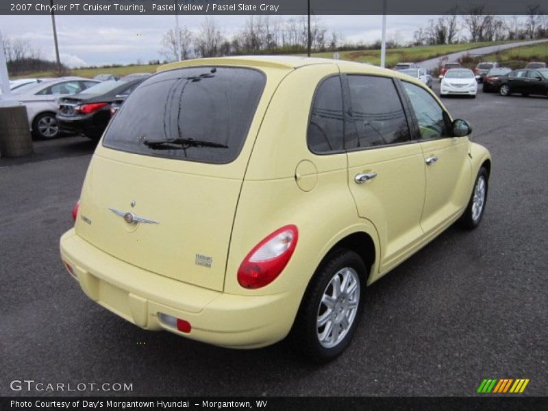 Pastel Yellow / Pastel Slate Gray 2007 Chrysler PT Cruiser Touring