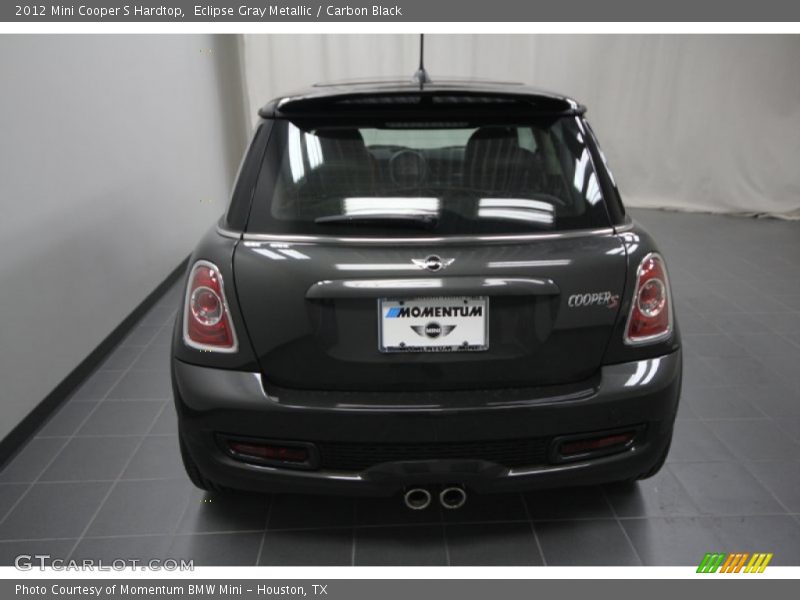 Eclipse Gray Metallic / Carbon Black 2012 Mini Cooper S Hardtop