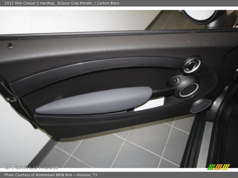 Eclipse Gray Metallic / Carbon Black 2012 Mini Cooper S Hardtop