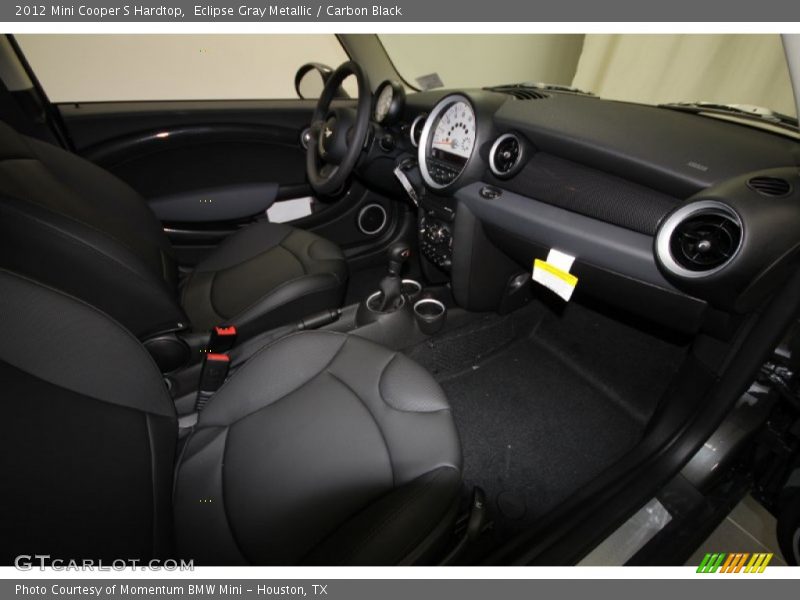 Eclipse Gray Metallic / Carbon Black 2012 Mini Cooper S Hardtop
