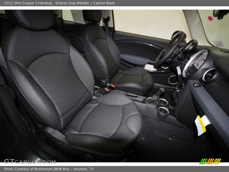 Eclipse Gray Metallic / Carbon Black 2012 Mini Cooper S Hardtop