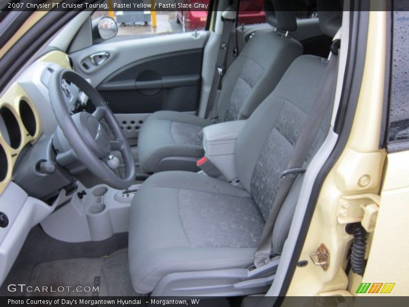 Pastel Yellow / Pastel Slate Gray 2007 Chrysler PT Cruiser Touring
