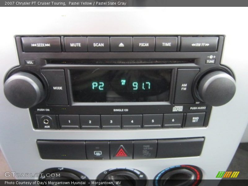 Pastel Yellow / Pastel Slate Gray 2007 Chrysler PT Cruiser Touring