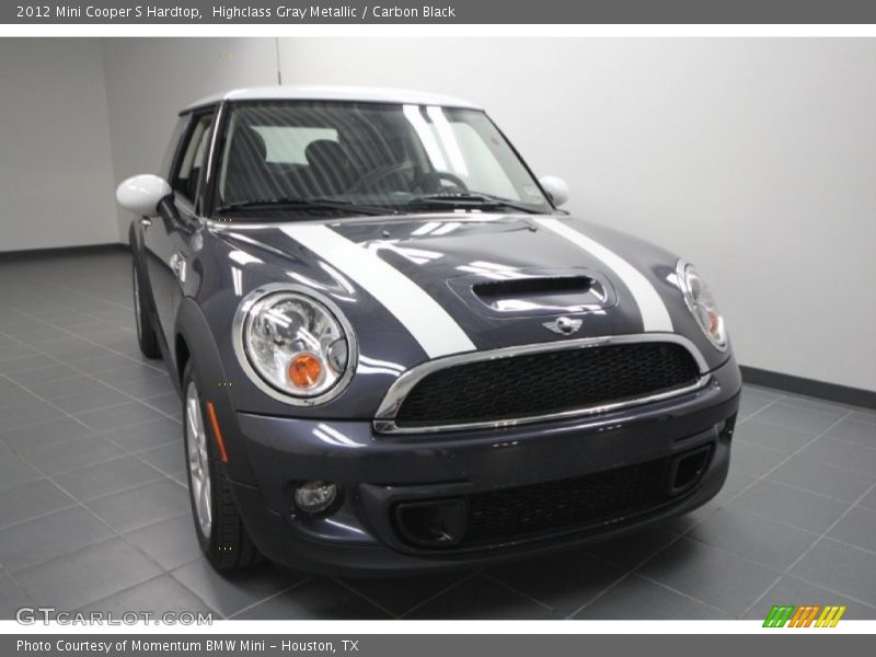 Highclass Gray Metallic / Carbon Black 2012 Mini Cooper S Hardtop