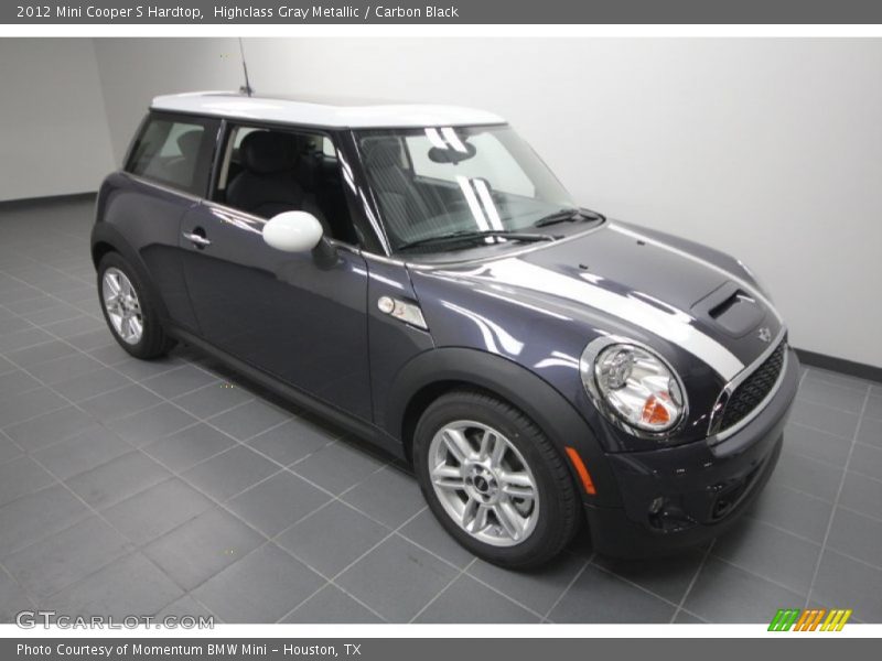 Highclass Gray Metallic / Carbon Black 2012 Mini Cooper S Hardtop