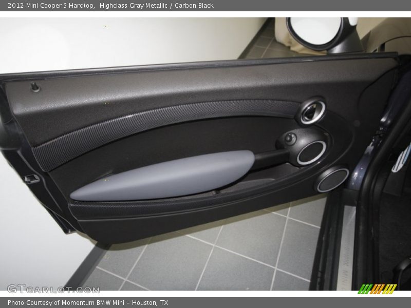 Highclass Gray Metallic / Carbon Black 2012 Mini Cooper S Hardtop