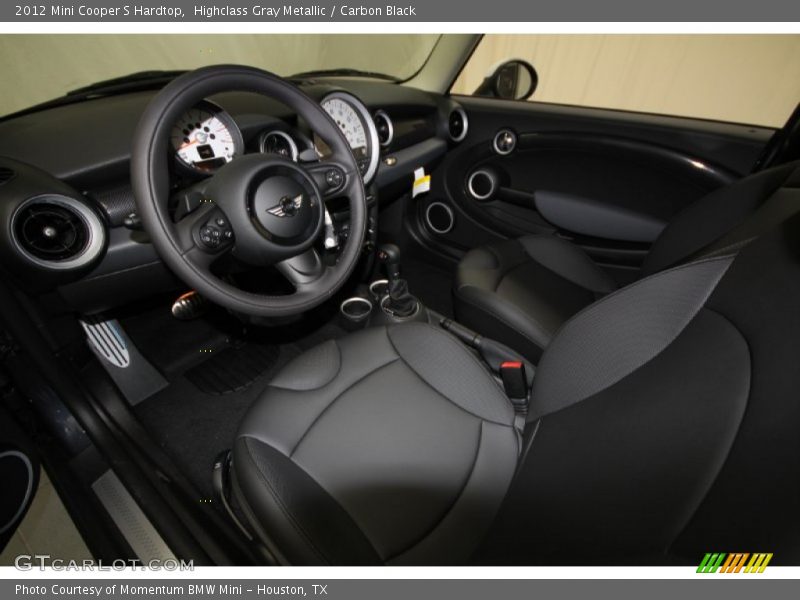 Highclass Gray Metallic / Carbon Black 2012 Mini Cooper S Hardtop
