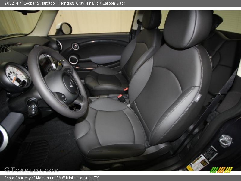 Highclass Gray Metallic / Carbon Black 2012 Mini Cooper S Hardtop