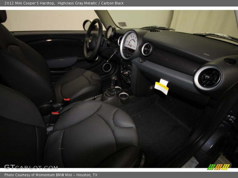 Highclass Gray Metallic / Carbon Black 2012 Mini Cooper S Hardtop