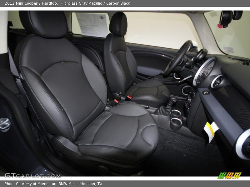 Highclass Gray Metallic / Carbon Black 2012 Mini Cooper S Hardtop