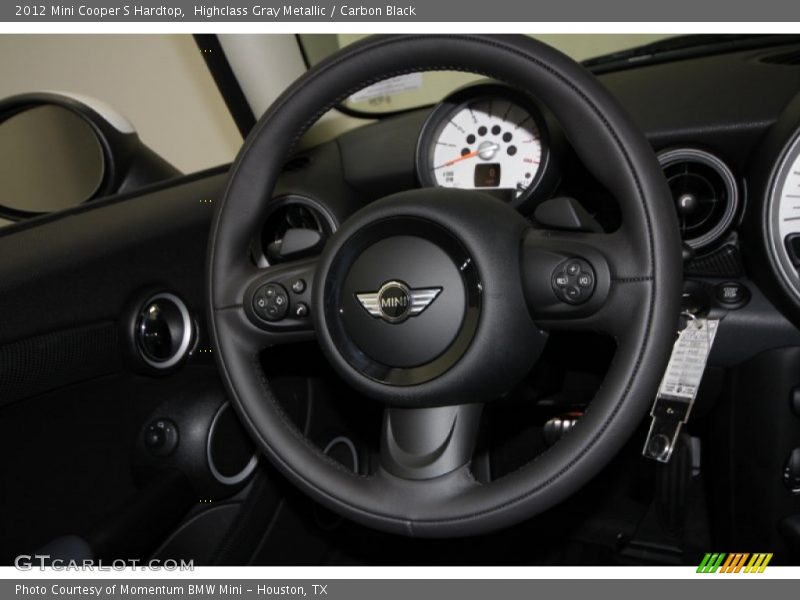 Highclass Gray Metallic / Carbon Black 2012 Mini Cooper S Hardtop