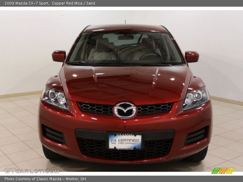 Copper Red Mica / Sand 2009 Mazda CX-7 Sport