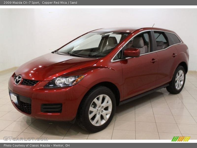 Copper Red Mica / Sand 2009 Mazda CX-7 Sport