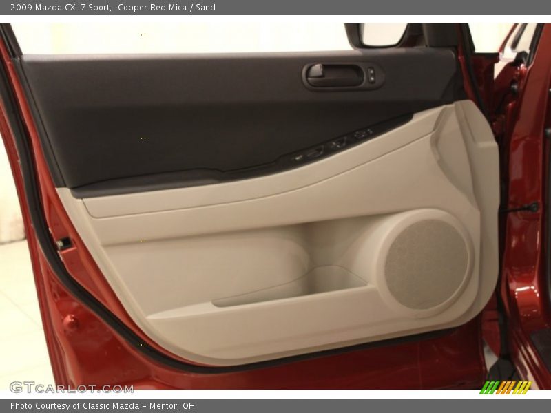 Copper Red Mica / Sand 2009 Mazda CX-7 Sport